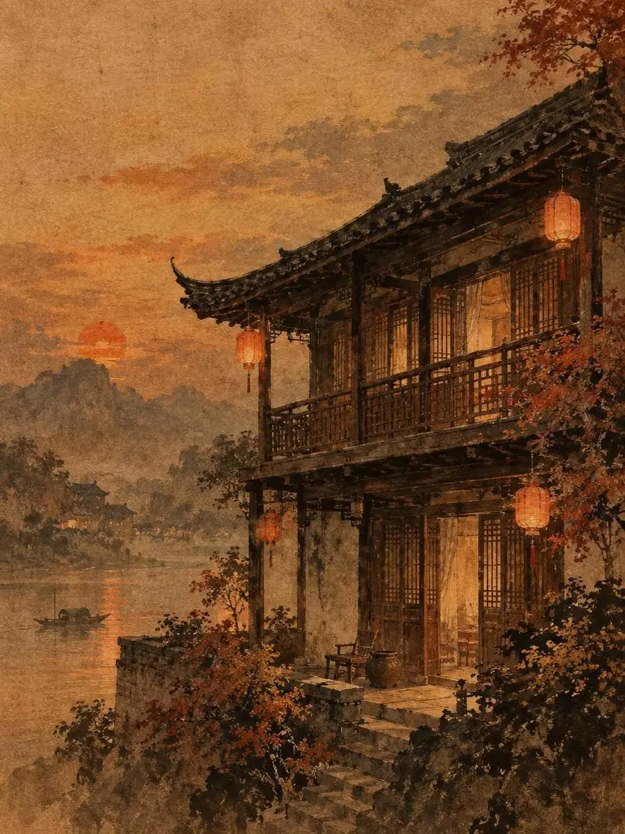 麻陈巷的十六封信 短剧封面 麻陈巷的十六封信:雨巷青石板上散落的旧信笺